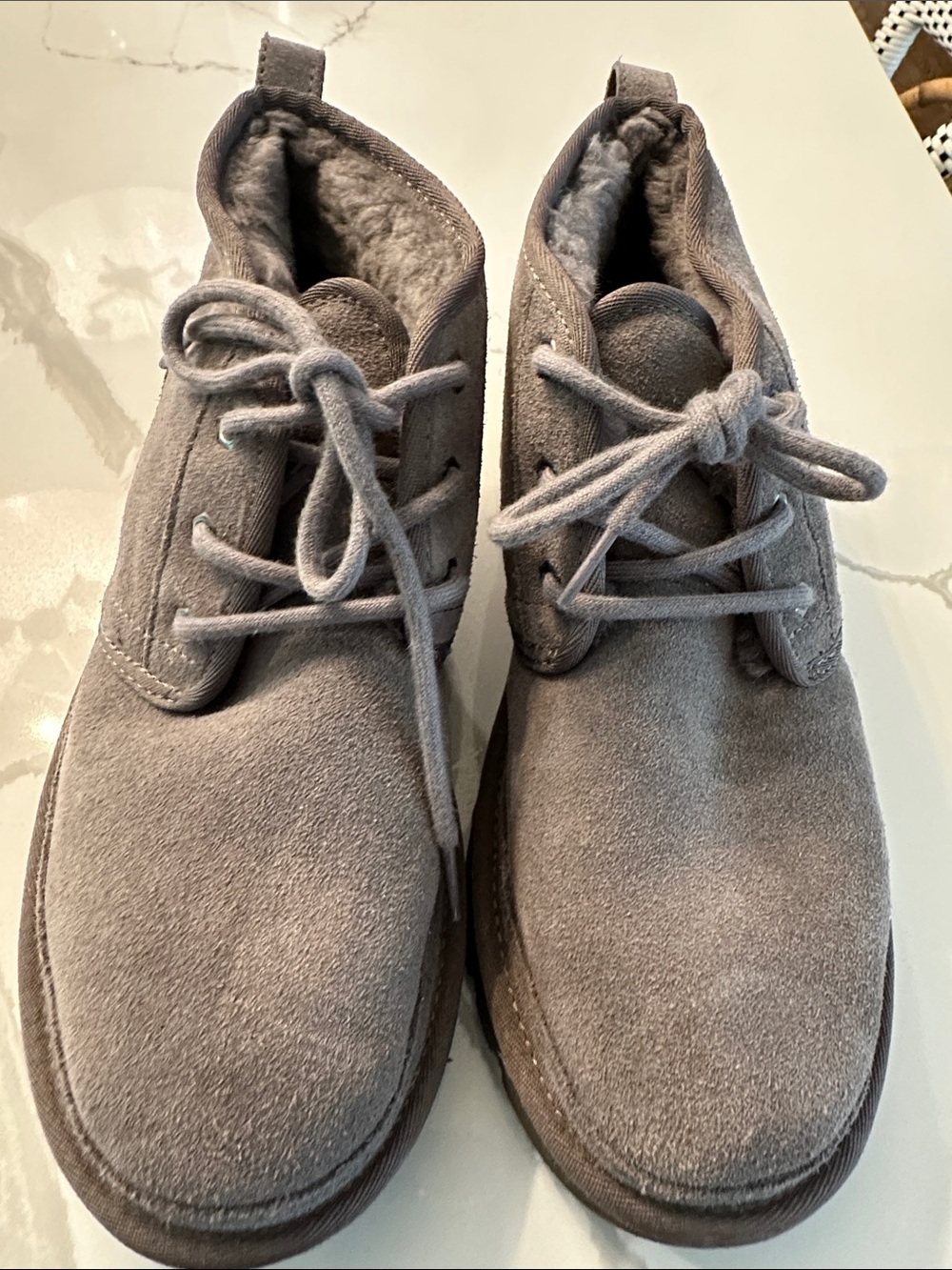 Men’s Ugg gray boots